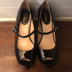 🎁 COLE HAAN Blk Paten Leather Women’s Heels.